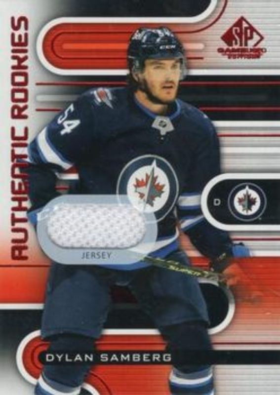 2022 SP Game Used #188 Red Jersey