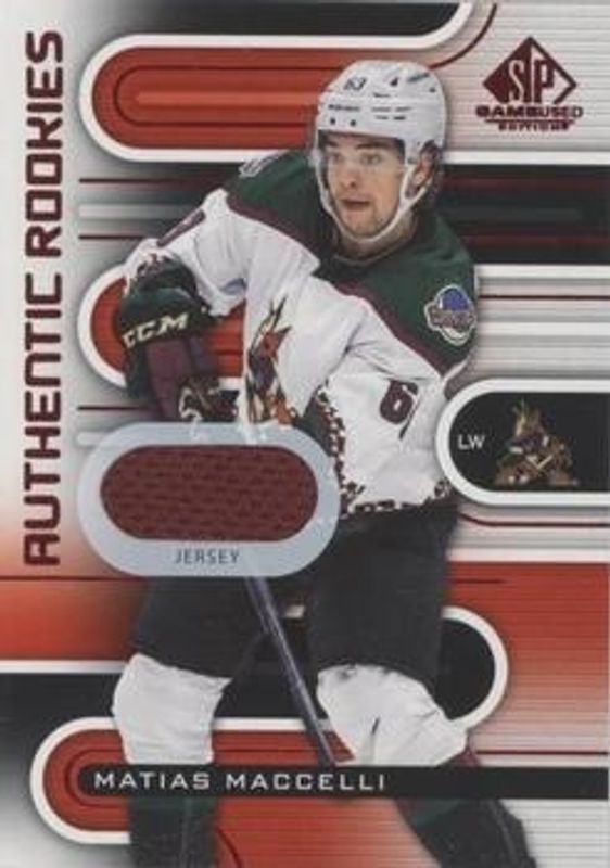 2022 SP Game Used #166 Red Jersey