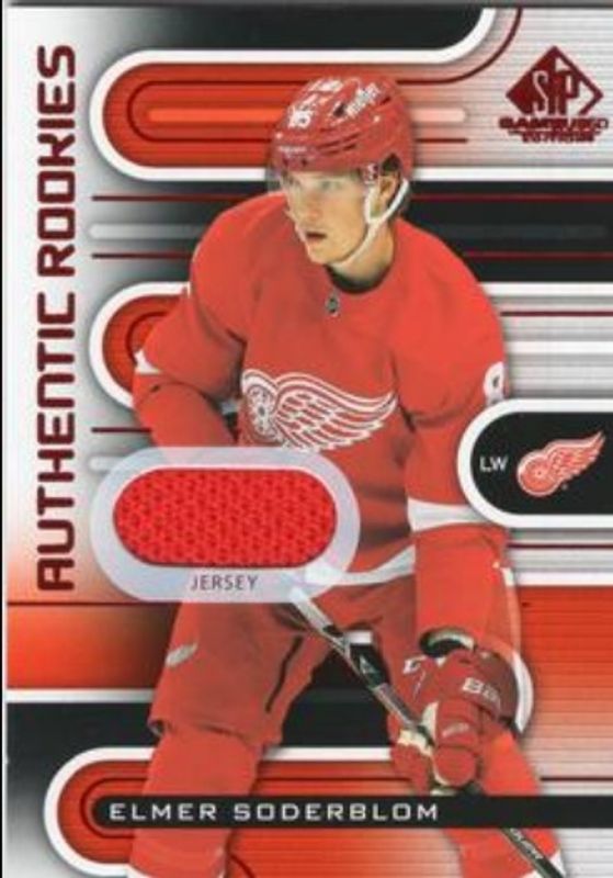 2022 SP Game Used #195 Red Jersey