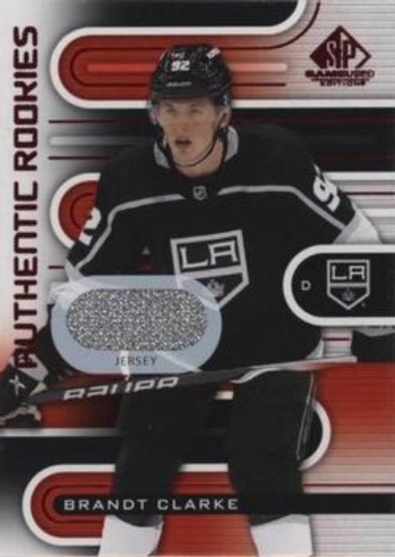 2022 SP Game Used #196 Red Jersey