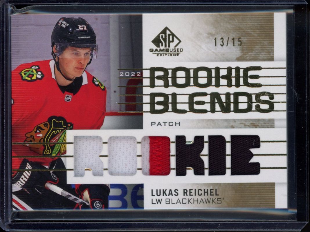 2022 SP Game Used #RB-LR Rookie Blends Patch /15