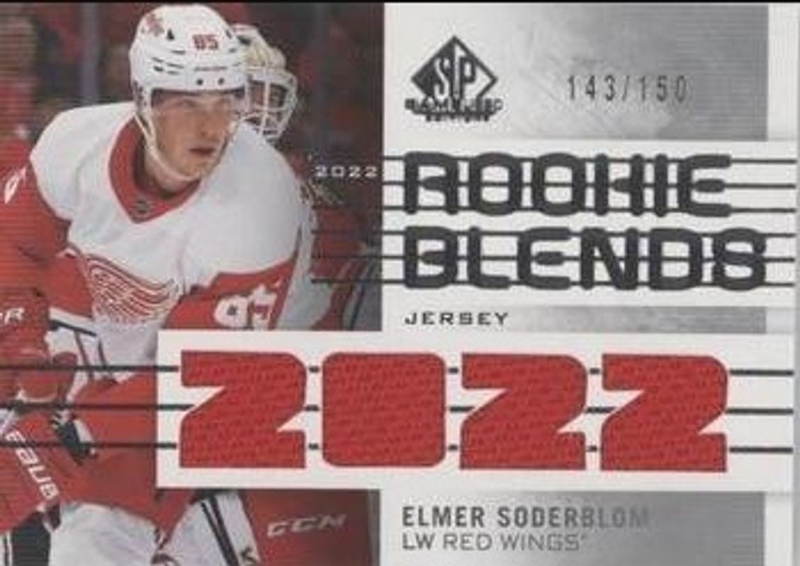 2022 SP Game Used #RB-ES Rookie Blends Jersey /150