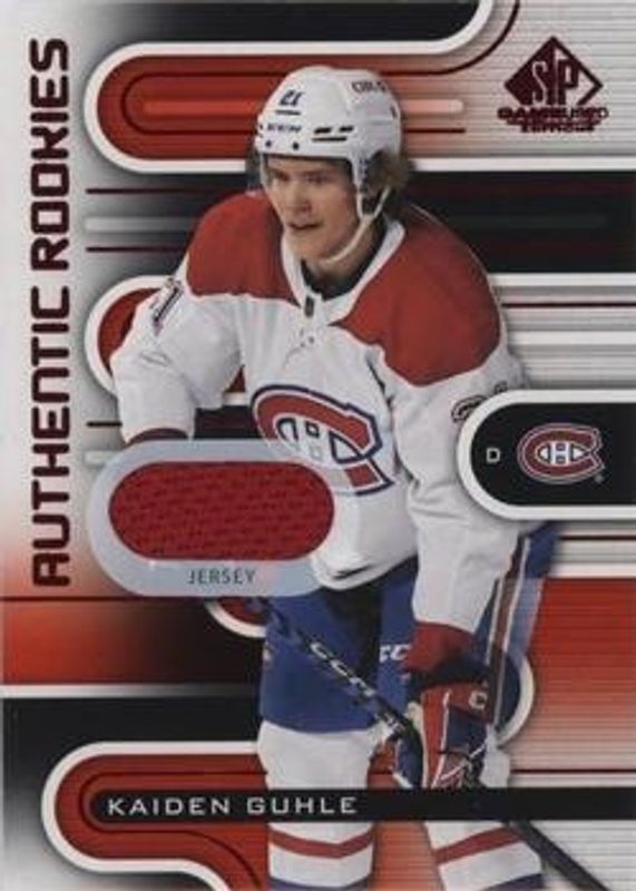 2022 SP Game Used #193 Red Jersey