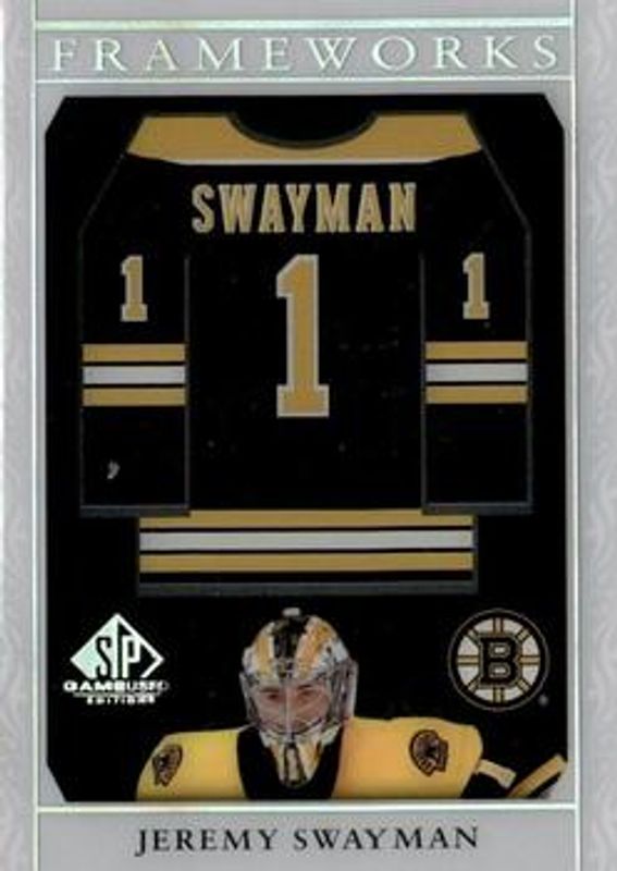 2021 SP Game Used #F-JS Frameworks