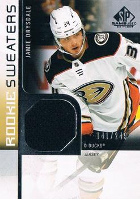 2021 SP Game Used #RS-JD Rookie Sweaters /249