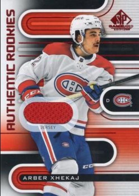 2022 SP Game Used #211 Red Jersey