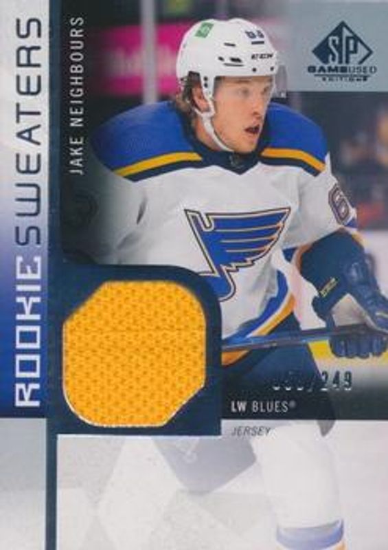 2021 SP Game Used #RS-JN Rookie Sweaters /249