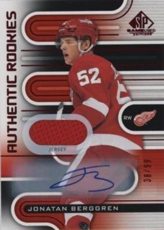 2022 SP Game Used #215 Red Auto Jersey /49