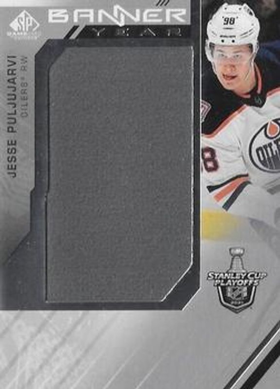 2021 SP Game Used #BYSC-PU 2021 NHL Stanley Cup Playoffs Banner Year Relics