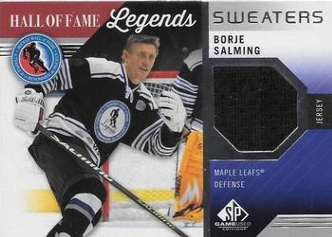 2021 SP Game Used #HOF-BS HOF Legends Sweaters