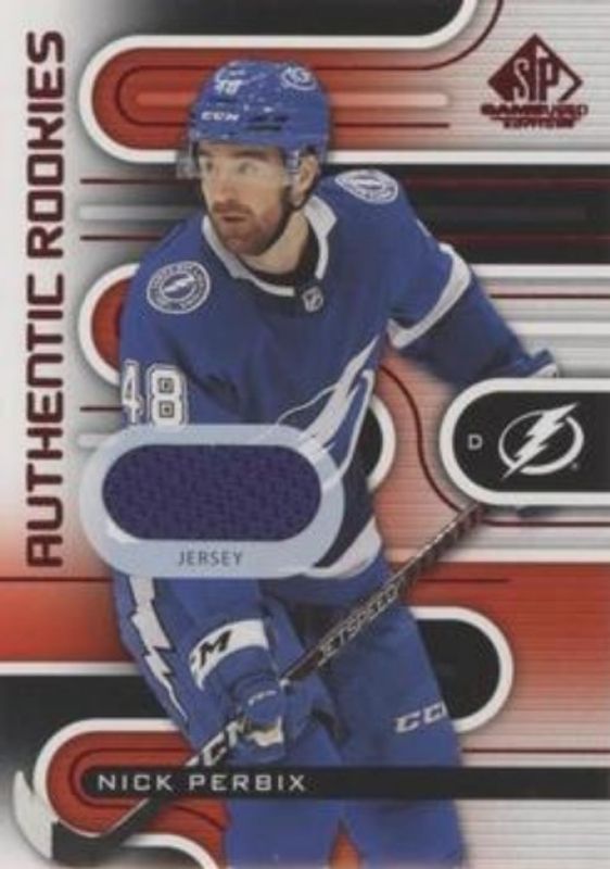 2022 SP Game Used #212 Red Jersey