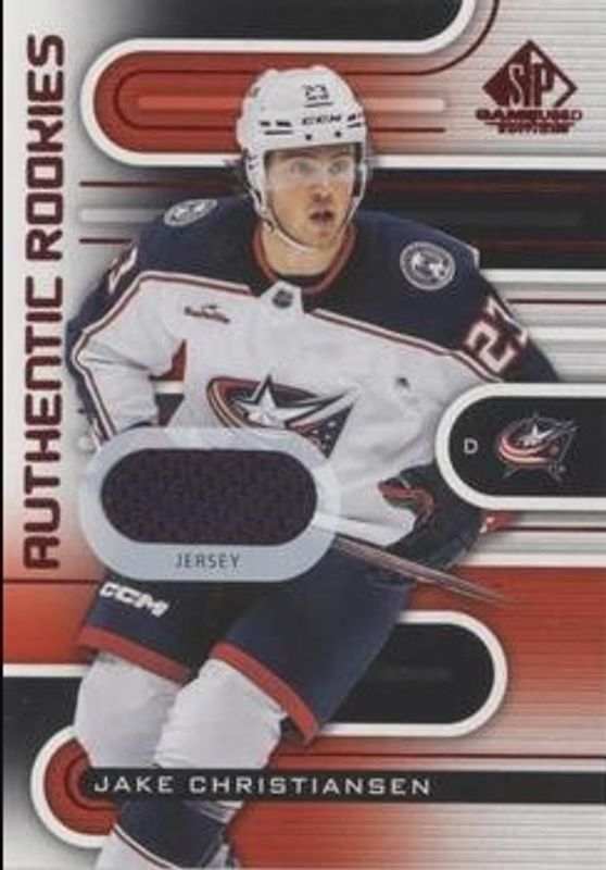 2022 SP Game Used #209 Red Jersey