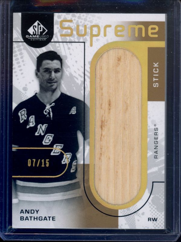 2022 SP Game Used #SM-AB Supreme Sticks /15