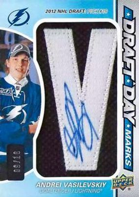 2019 SP Game Used #DDM-AV Draft Day Marks Veterans /10