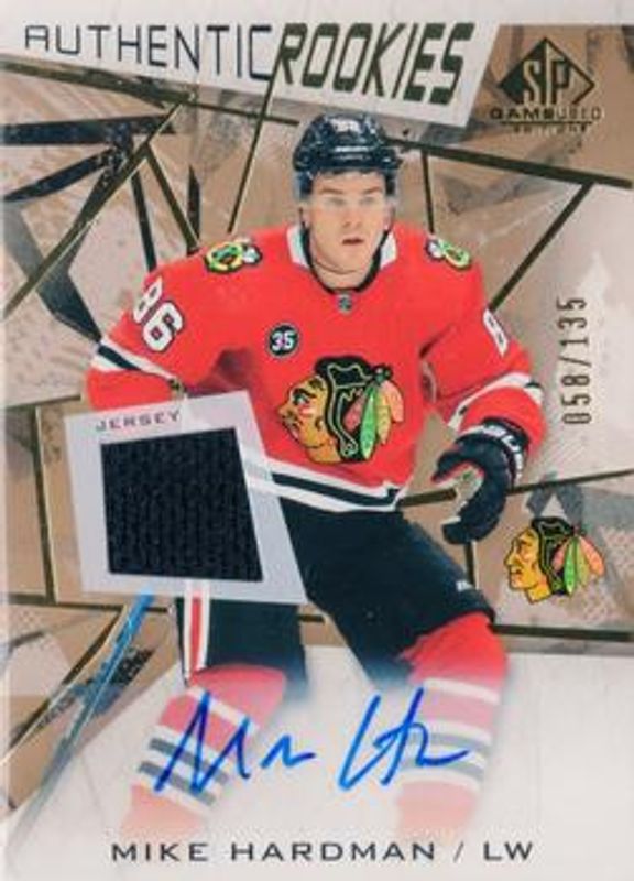 2021 SP Game Used #146 Gold Auto Jersey /99