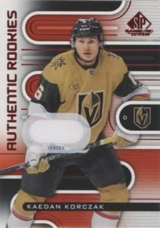 2022 SP Game Used #159 Red Jersey