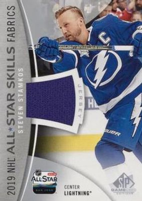 2019 SP Game Used #AS-SS 2019 NHL All Star Skills Fabric