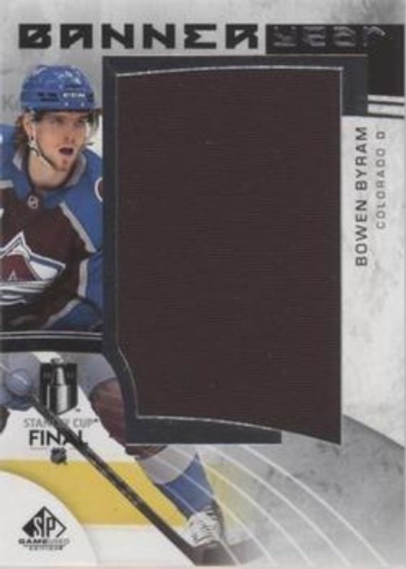 2022 SP Game Used #BYSC-BB 2022 NHL Stanley Cup Final Banner Year Relics
