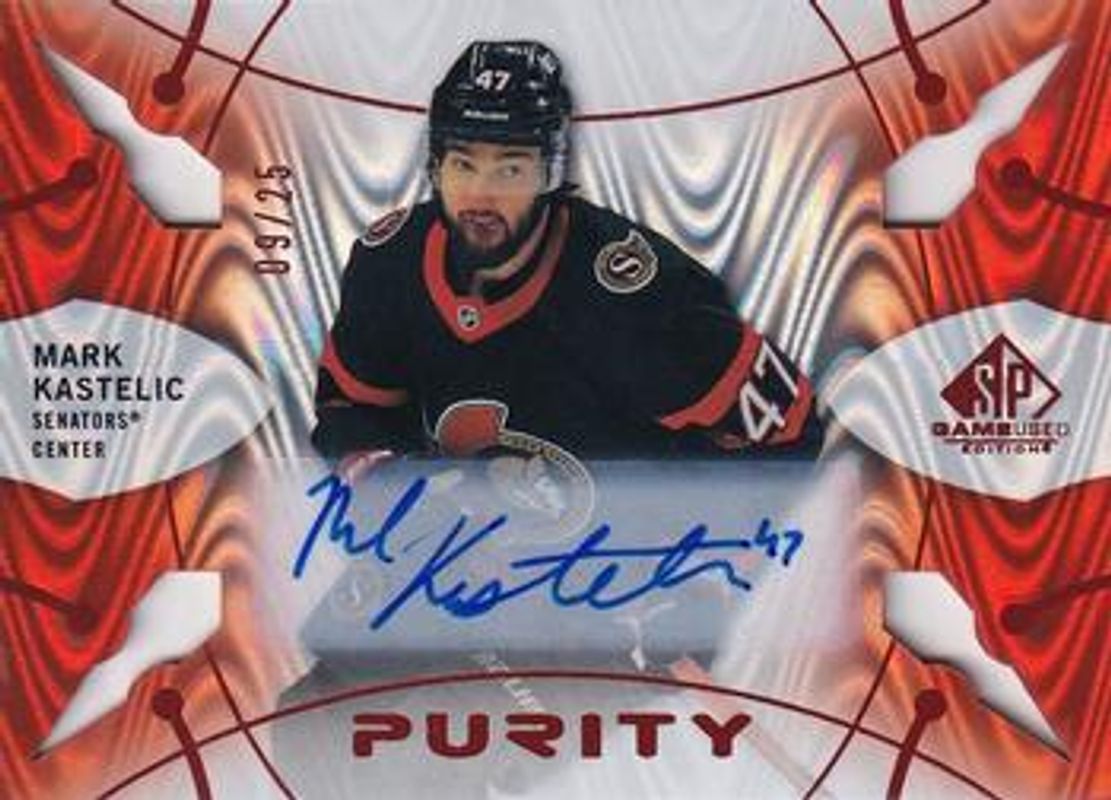 2022 SP Game Used #P-89 Purity Auto /49