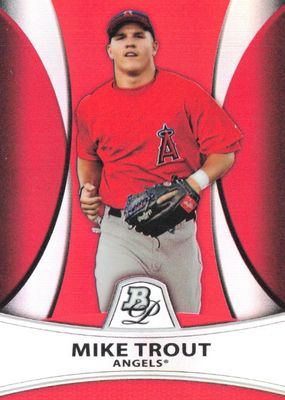 2010 Bowman Platinum #PP5 Red Refractor /25