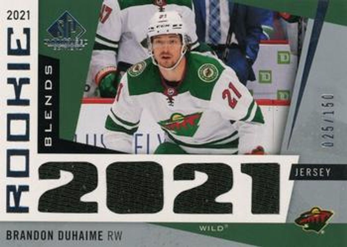 2021 SP Game Used #RB-BD Rookie Blends /150