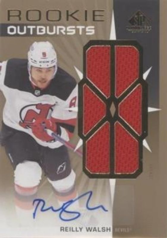 2022 SP Game Used #RO-RW Rookie Outbursts Jersey Auto