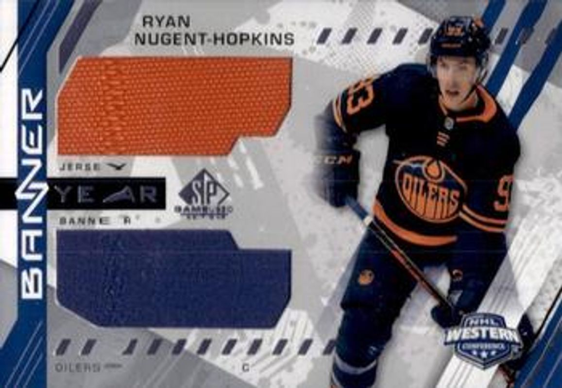 2021 SP Game Used #BYA-RN 2021 NHL Western Conference Banner Year Jersey Relics