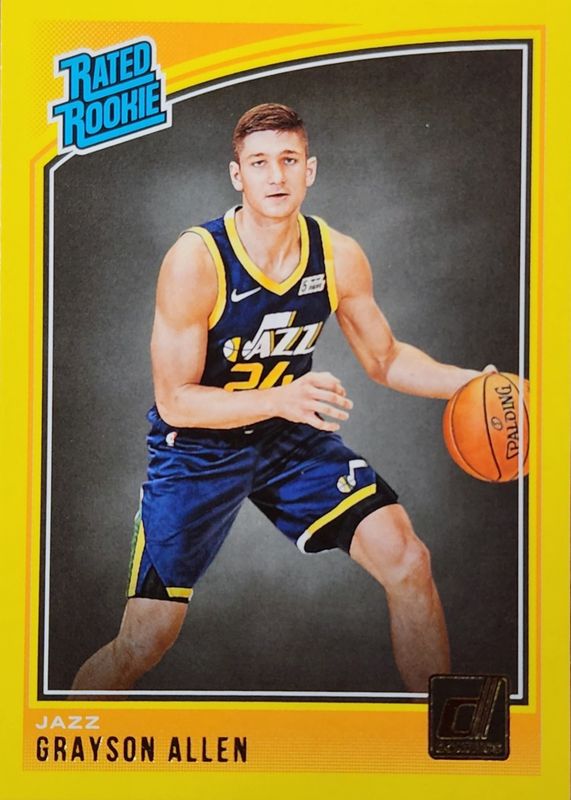 2018 Donruss #156 Yellow Flood