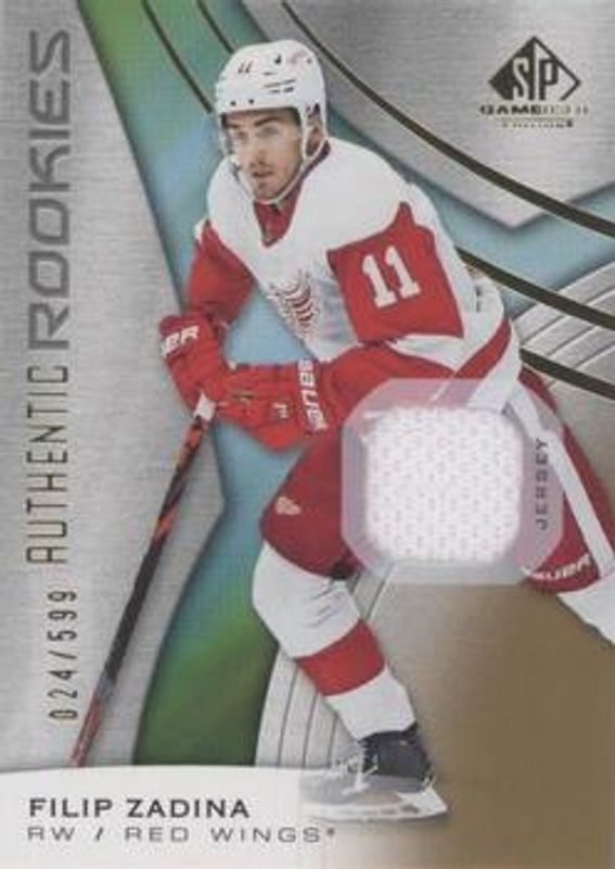 2019 SP Game Used #138 Gold Jersey Relics /599