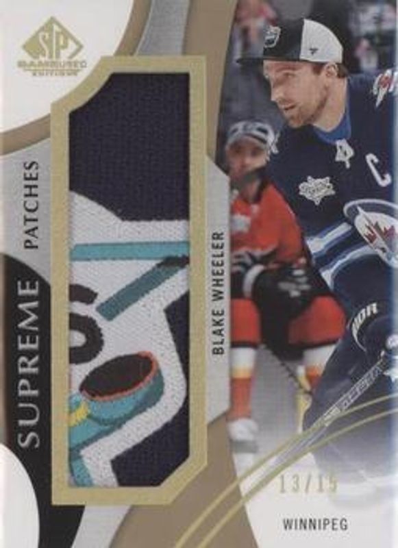 2019 SP Game Used #PA-BW Supreme Jumbo Relics /15