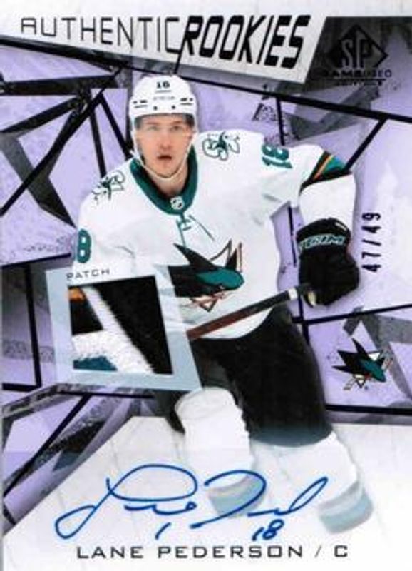 2021 SP Game Used #192 Purple Auto Premium Memorabilia /25