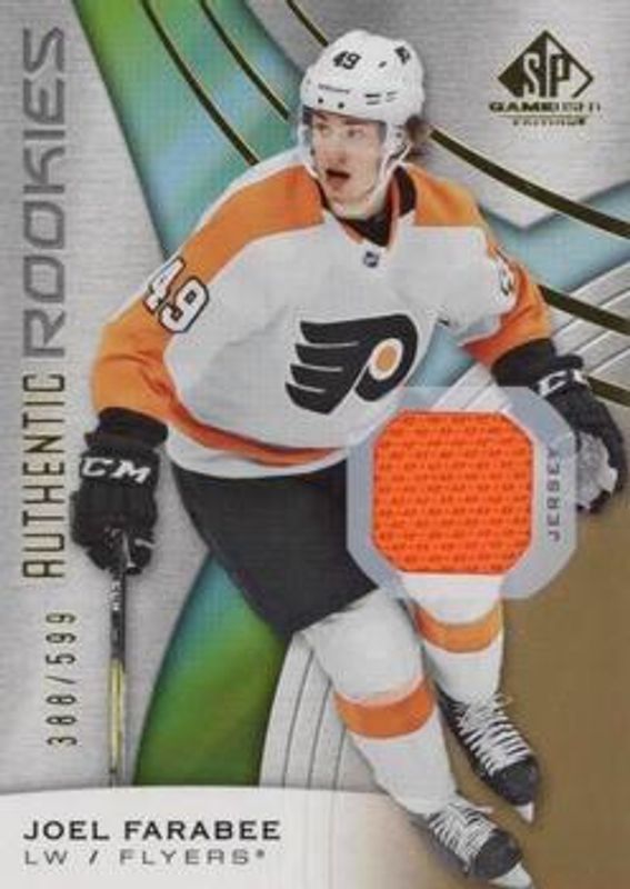 2019 SP Game Used #192 Gold Jersey Relics /599