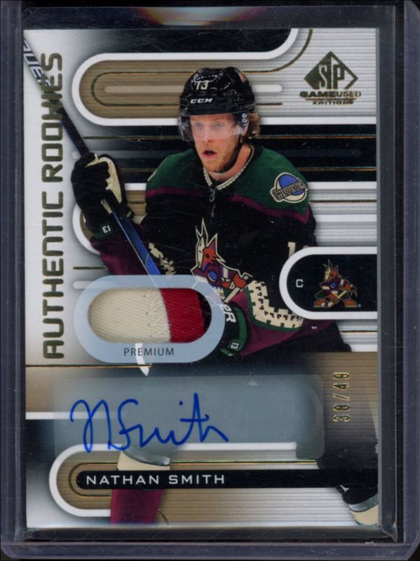 2022 SP Game Used #190 Gold Auto Premium Memorabilia /10