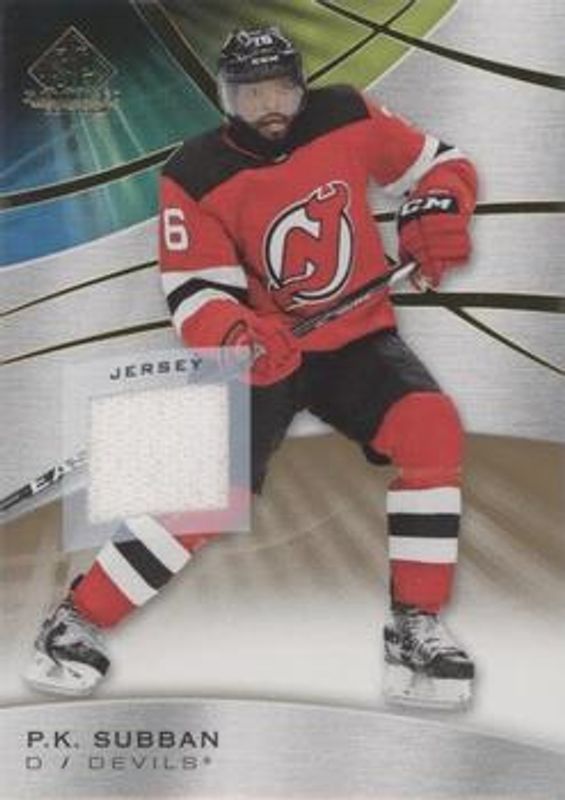 2019 SP Game Used #34 Gold Jersey Relics /599