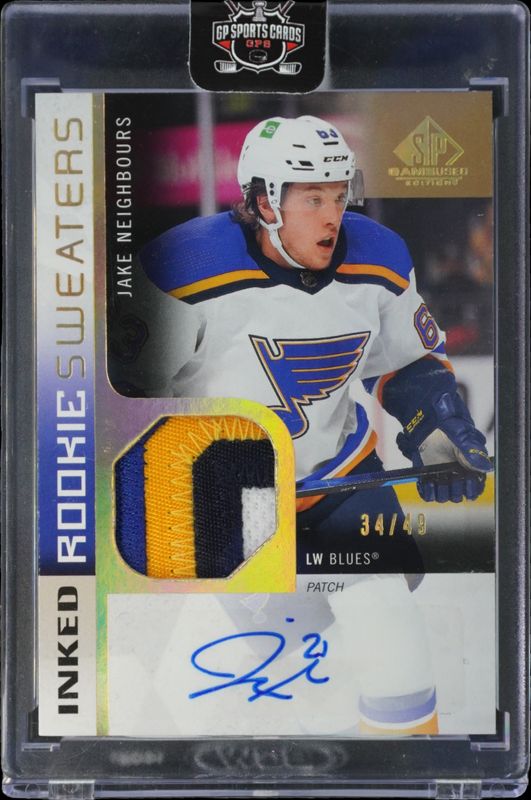 2021 SP Game Used #RS-JN Inked Rookie Sweaters Patch /25