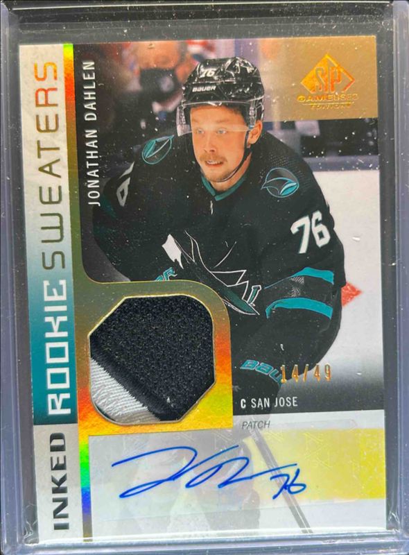 2021 SP Game Used #RS-DA Inked Rookie Sweaters Patch /25