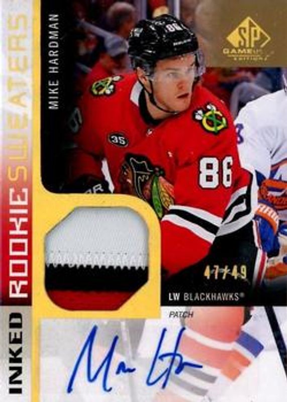 2021 SP Game Used #RS-MH Inked Rookie Sweaters Patch /25