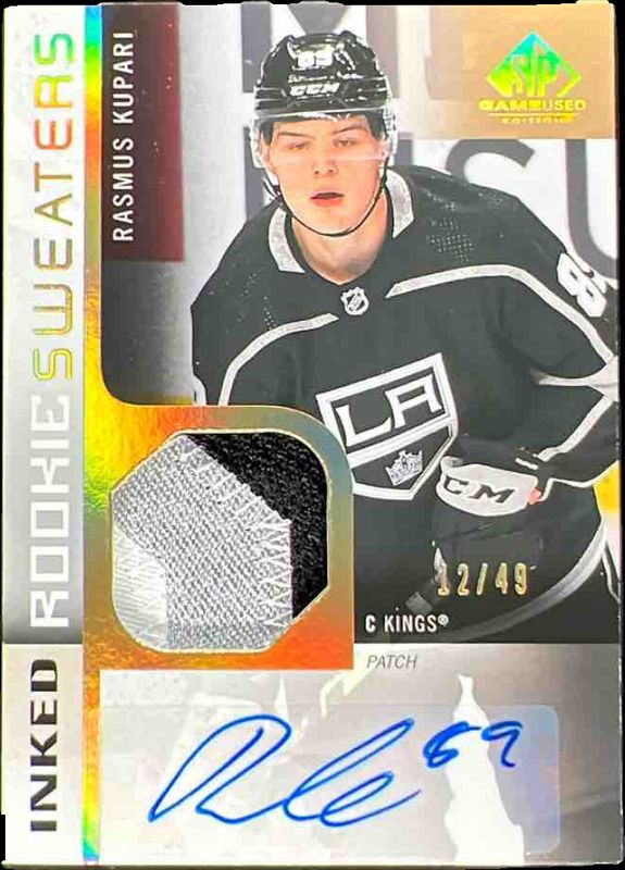 2021 SP Game Used #RS-RK Inked Rookie Sweaters Patch /25