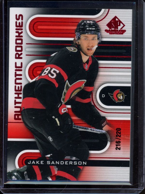 2022 SP Game Used #222 Red /227
