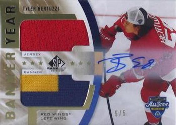 2020 SP Game Used #BYJ-TB 2020 NHL All Star Game Banner Jersey Relics Autographs /5