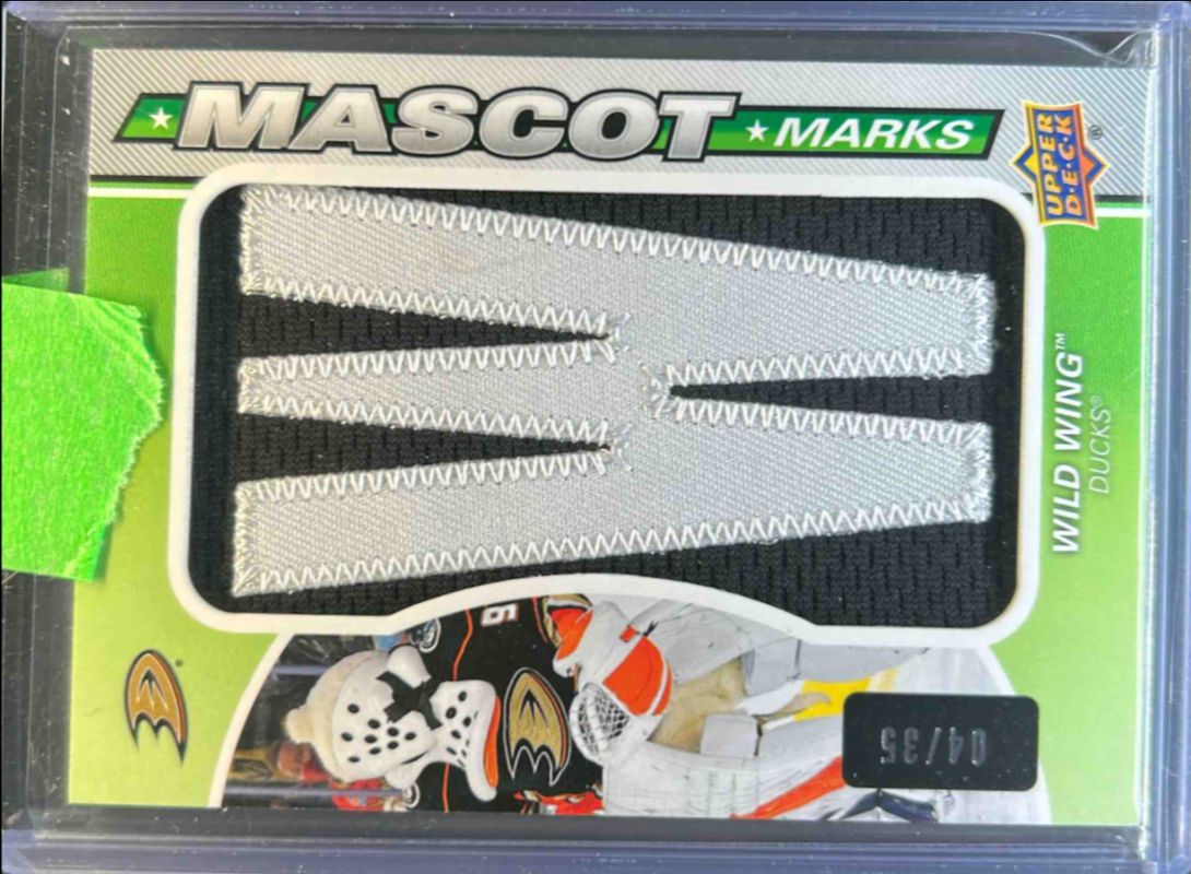 2022 SP Game Used #MM-ANA Mascot Marks /35