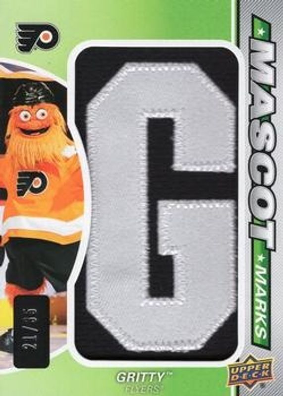 2022 SP Game Used #MM-PHI Mascot Marks /35