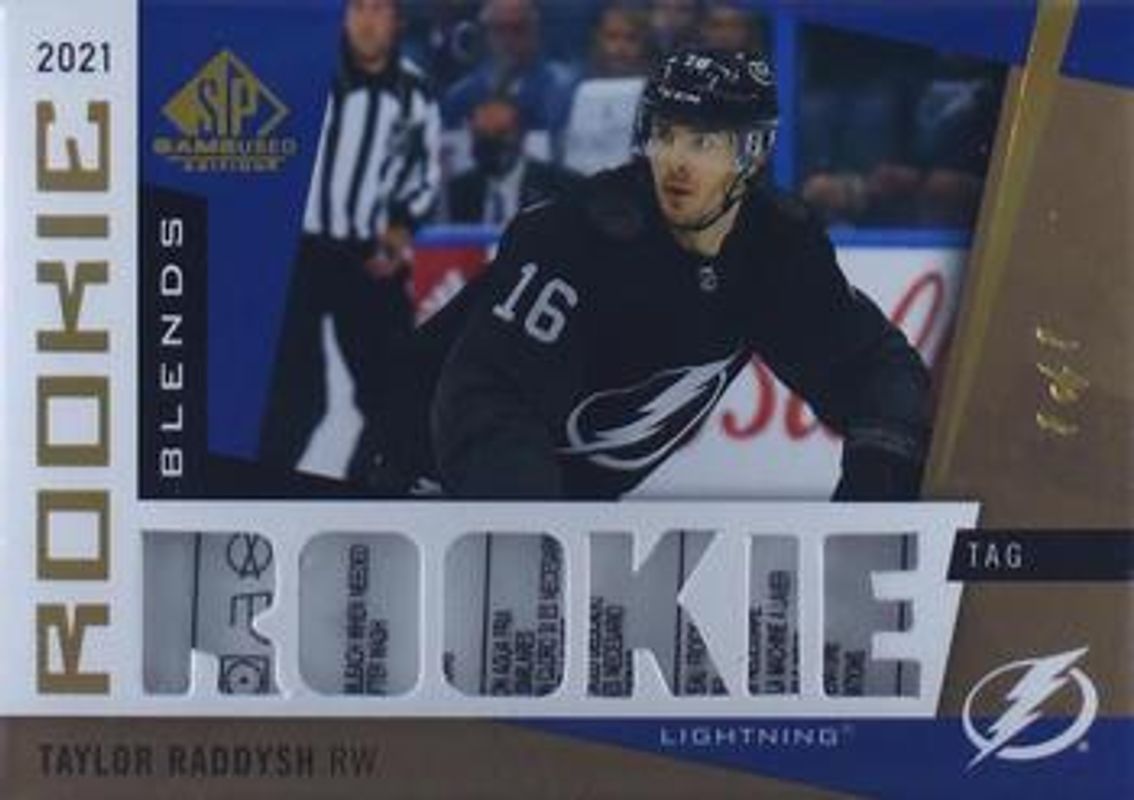 2021 SP Game Used #RB-TR Rookie Blends Tag /1
