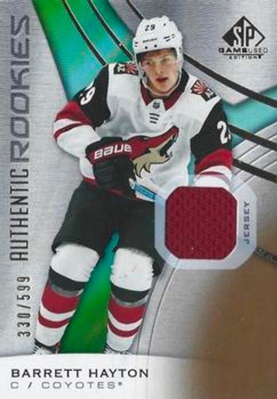 2019 SP Game Used #164 Gold Jersey Relics /599