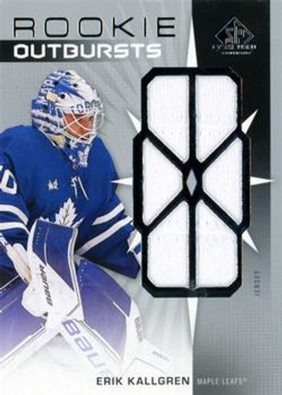 2022 SP Game Used #RO-EK Rookie Outbursts Jersey
