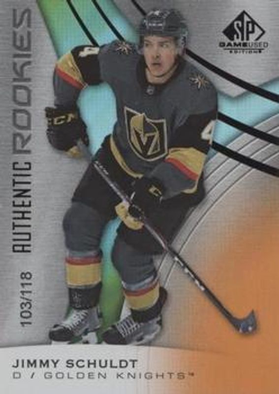 2019 SP Game Used #172 Orange Rainbow /119