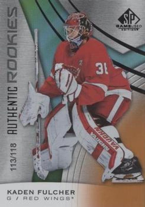 2019 SP Game Used #165 Orange Rainbow /119