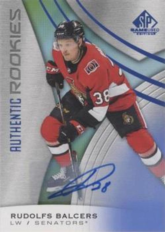 2019 SP Game Used #188 Blue Autographs