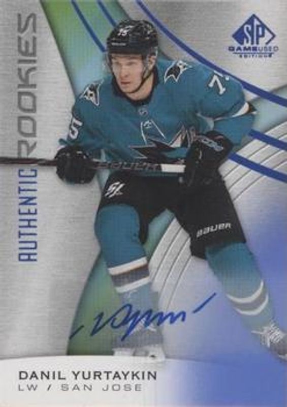 2019 SP Game Used #113 Blue Autographs