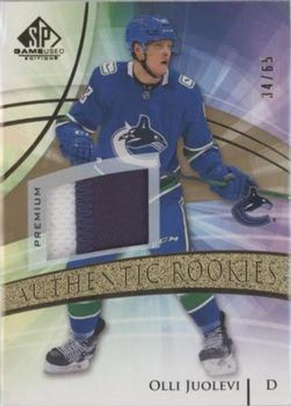 2020 SP Game Used #164 Gold Patch /65